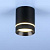 Св-к LED DLR021 9W 4200K черный матовый